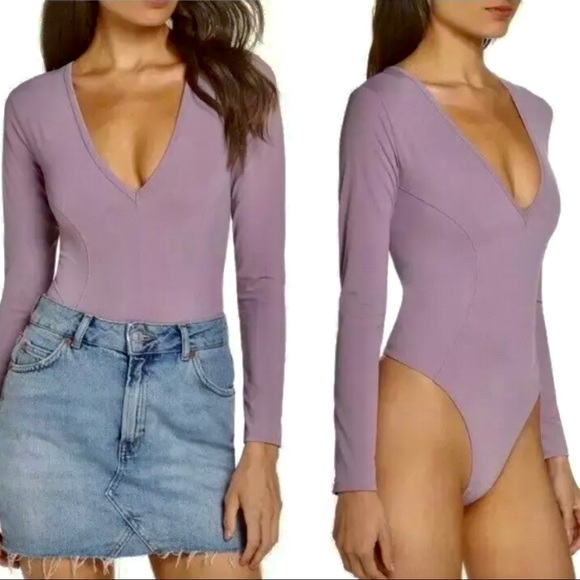 Free People Tops - Free People Intimately Bodysuit Top size medium